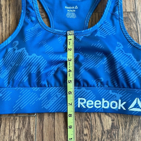 Women’s Reebok sports bra size M medium yoga stretch comfy running athletic pad - Picture 10 of 10
